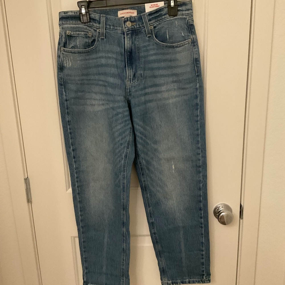 Lucky Brand Light Blue Straight Jeans
